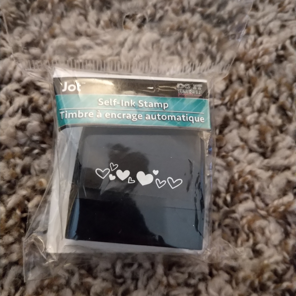 NEW! "Hearts" stamp